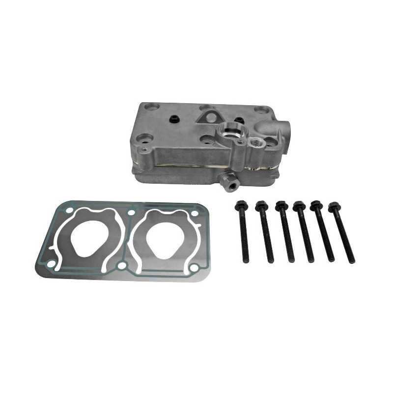 Culasse de compresseur + joint plat et vis pour Renault - Volvo