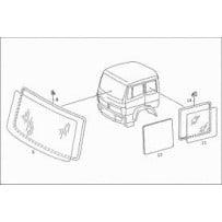 Pare brise pour Mercedes Benz SK/MK/NG-Series