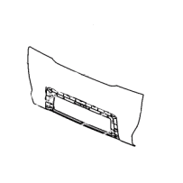 Calandre nue pour Renault Trucks D Wide