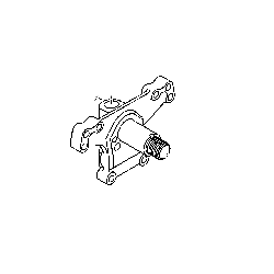 Fusée de roue gauche pour...