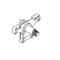 Fusée de roue gauche pour Renault Trucks Midlum