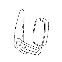 Rétroviseur gauche  Renault...