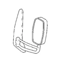 Rétroviseur gauche  Renault Maxity