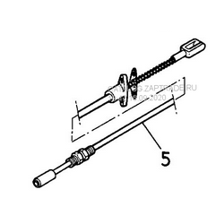 Câble de frein à main pour Renault Trucks S