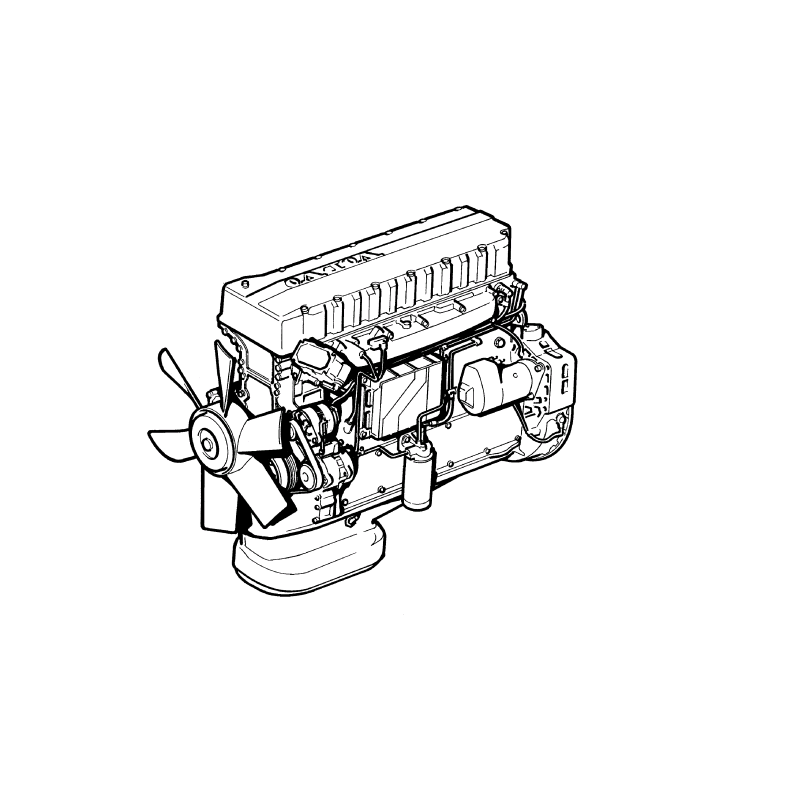 Moteur reconditionné en échange Volvo D12 420Ch pour Volvo FH12