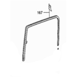 Cadre de vitre gauche