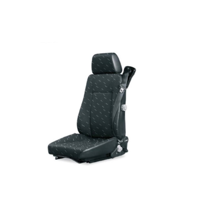 Siège Passager, Suspension Fixe, Ceint.3Pts, Réglage des Lombaires Méca, sans Accoud., Tissus Noir, Entrax. 216mm