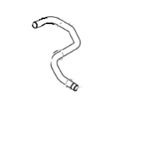 Durite canalisation d'eau ralentisseur hydraulique origine