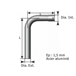 Coude à 90° Femelle - Male