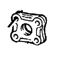 Platine de remorquage pour Renault Premium 7420997338