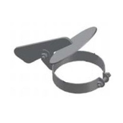 Clapet anti-pluie échappement