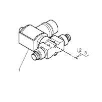 électrovanne de frein d'échappement