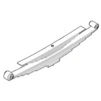 Ressort Arrière 7 + 6 lames pour Iveco Daily 504048796