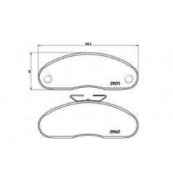Plaquettes de Frein pour...