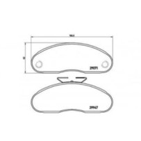 Plaquettes de Frein pour Renault série B