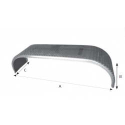 Aile double essieu aluminium