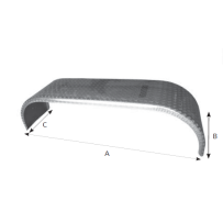 Ailes double essieu aluminium