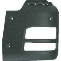 Pare chocs acier gauche en gris pour MAN TGA 81416105505