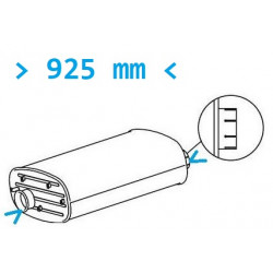 Silencieux d'échappement pour Kerax