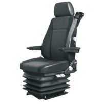 Siège Cond.,Susp.Pneum.,Lomb.Méca.,Ceint.3Pts, Tissus Gris, EntrX 260mm, sans Acc.