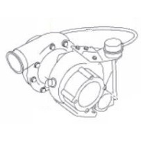 Turbo Neuf, Assemblage à Gauche, sans joint, pour Man TGX