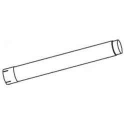 Tube de sortie plat pour...