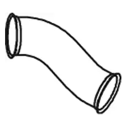 Tube avant silencieux pour...