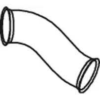 Tube avant silencieux pour Renault Trucks Kerax 7420881818