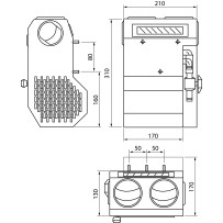 Chaffage de cabine 24 V 9.2KW