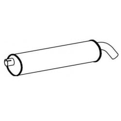 Silencieux échappement pour...