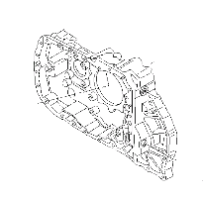 Couvercle arrière de bv pour Iveco E.STAR CURSOR  42534811