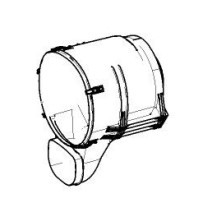 Boite Carter de Filtre à Air (sans couvercle), pour Renault