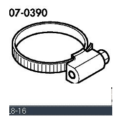 Collier de serrage 12-22mm...