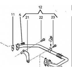 Tube Egr pour Renault Mascott