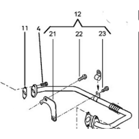 Tube Egr pour Renault Mascott