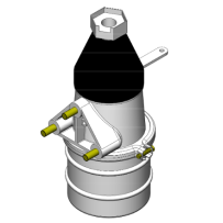 Poumon de frein arrière pour Renault Trucks M/S 5516030213