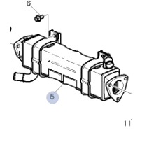 Refroidisseur egr pour Renault Trucks D wide