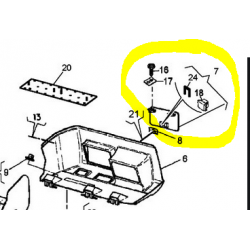 Façade supérieur de boite à...