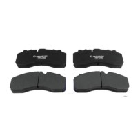 Jeu plaquettes frein AV/AR avec témoins usure pour Daf / Man / Iveco