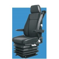 Siège G, Susp.Pneum, Lomb. Méca, Accoud., Tissus Gris, Entrx216mm