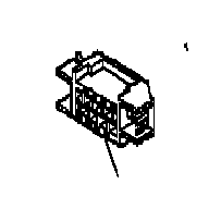 Boitier porte clips pour Renault Mascott/Master