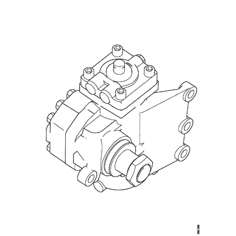 Boîter de direction 150 bars, échange standard, pour Scania Série2/3/4