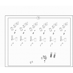 Kit réparation moteur pour Mercedes Benz Actros