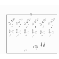 Kit réparation moteur pour Mercedes Benz Actros