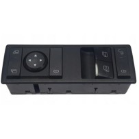 Unité module de commande lève vitre et rétro, sur portière Gauche, pour Mercedes