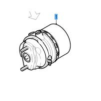 Cylindre de frein AR D/G 22/24 pour Daf CF