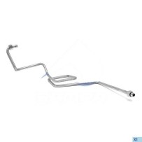 Serpentin du compresseur au dessiccateur pour Mercedes Benz Atego