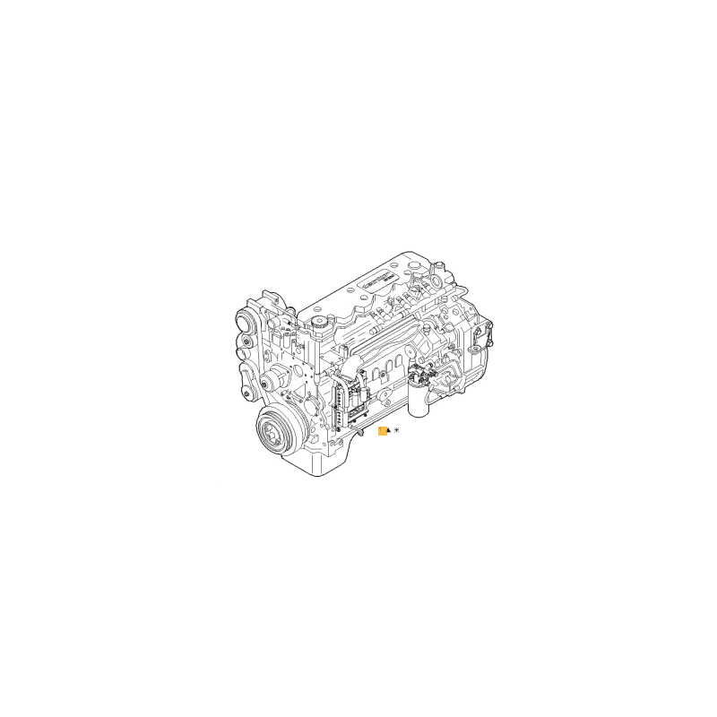 Moteur reconditionné en échange de type IVECO F4AE pour Iveco Eurocargo
