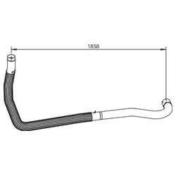 Tube de sortie après...