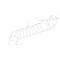 Tube avant silencieux pour DAF XF